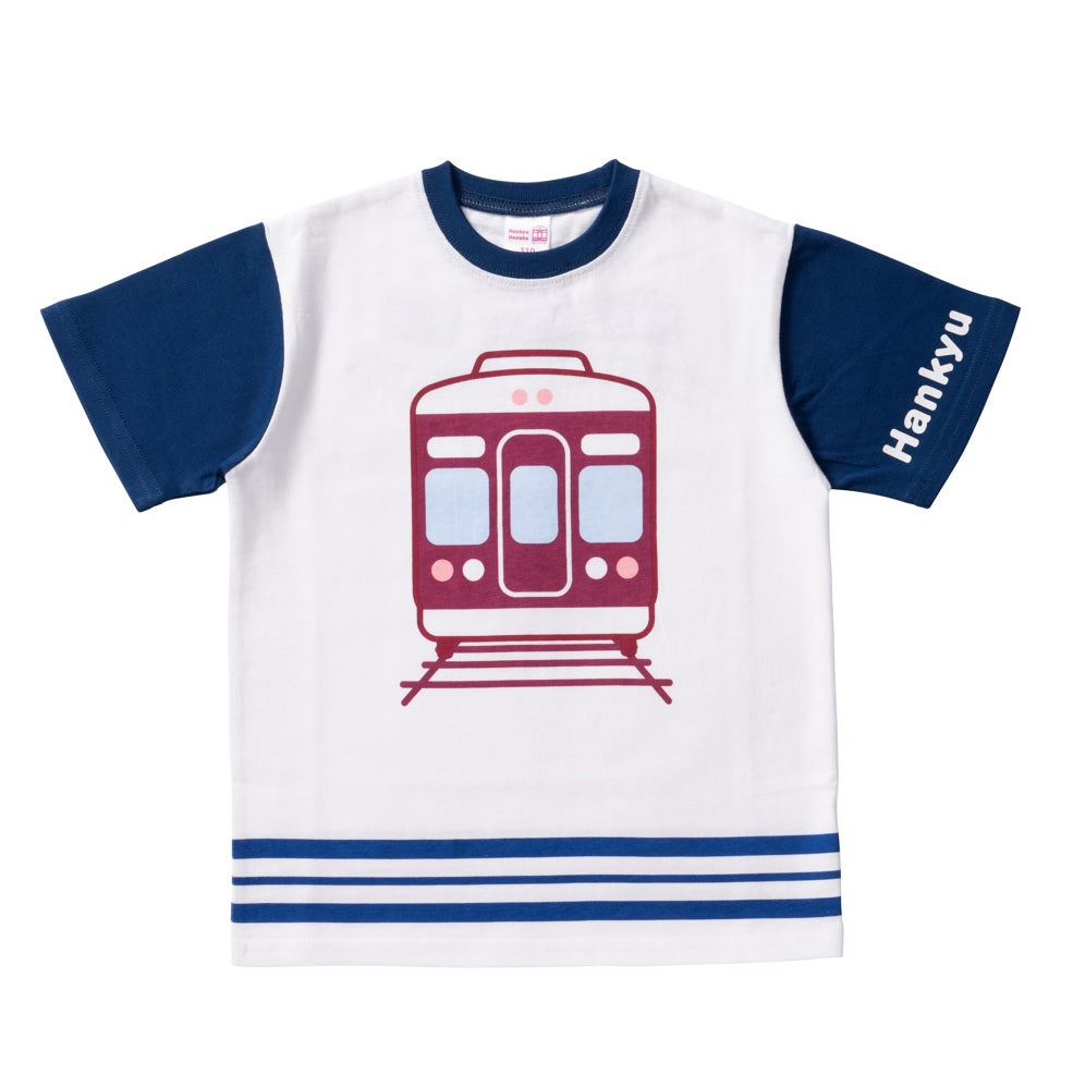 キッズTシャツ（電車正面） – HANKYU DENSHA SHOP