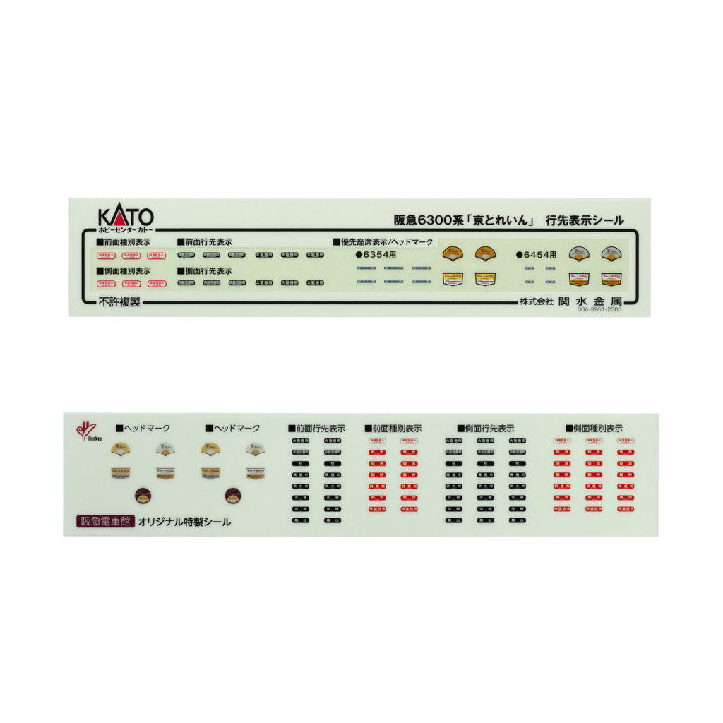 さらば京とれいん6300系（大阪方先頭車）Ｎゲージディスプレイモデル